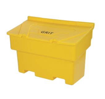 250kg/200 Litre Yellow Stackable Salt Bin