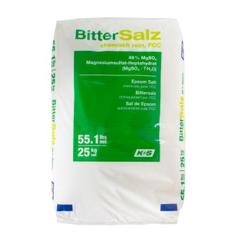 Magnesium Sulphate Heptahydrate FCC Grade 25kgs