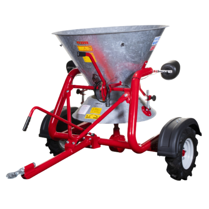 Gladiator Towed Salt Spreader with Pin Hitch