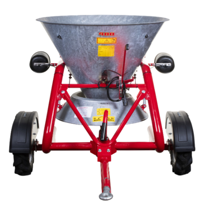 Gladiator Towed Salt Spreader with Pin Hitch